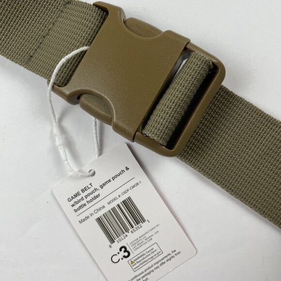 Swiss Design Camo Game Belt Bird/Game Pouches Bottle Holder Mesh Canvas - Picture 3 of 12
